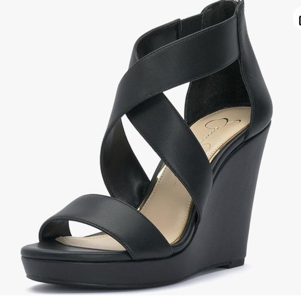 Jessica Simpson Women's Jinxxi Wedge Sandal 7 1/2